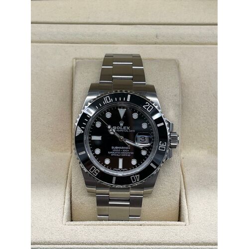 Rolex Submariner Date Stainless Steel Watch Model 116610 Pre Owned