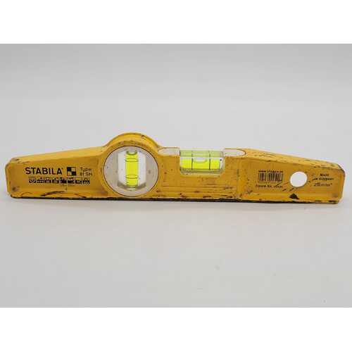 Stabila 02511 25cm 10 Inch Type 81 SM Torpedo Magnetic Level