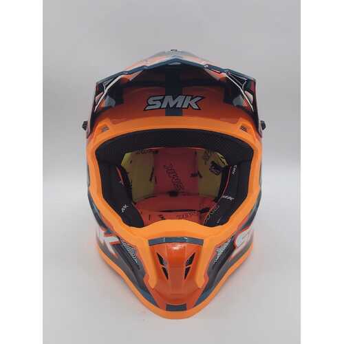 SMK Allterra Tribou Off-Road Bike Helmet GL527 Size L (Pre-owned)