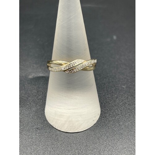 Ladies 9ct Yellow Gold Ring (Pre-Owned)