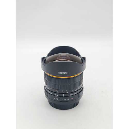 Rokinon 8mm f/3.5 Fisheye Lens for Canon (Pre-owned)