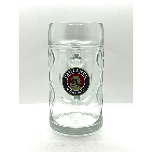 Paulaner Munchen Bavarian Collectors 1 Litre Stein Mug German Barware