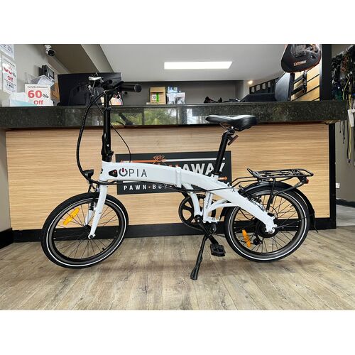 Opia Dillenger LG Powered Lightweight Foldable Electric Bike 120kg Capacity