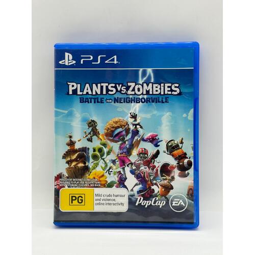 Plants vs. Zombies Battle For Neighborville PlayStation 4 Game (Pre-owned)