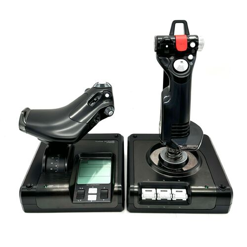 Saitek X52 Pro Portable Flight Control System Set Compatible for PC