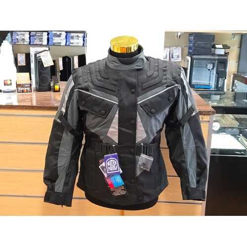 Blue Dingo Murrumbidgee Waterproof Motorcycle Jacket Size 10 Womens Riding Gear