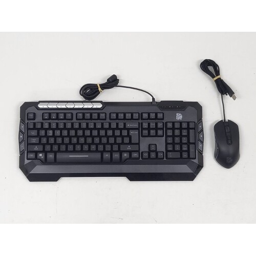 TT eSports Commander Combo V3 Keyboard and Mouse Gaming Gear Combo