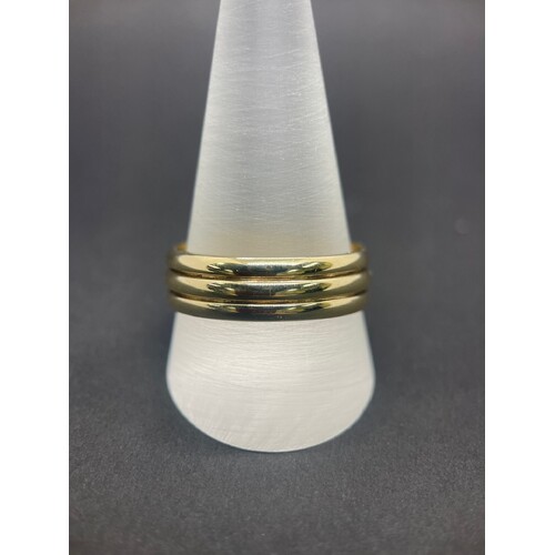 Mens 9ct Solid Yellow Gold Ring