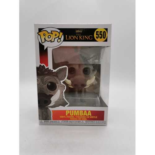 Funko Pop! Disney The Lion King Pumbaa Collectible Vinyl Figure #550