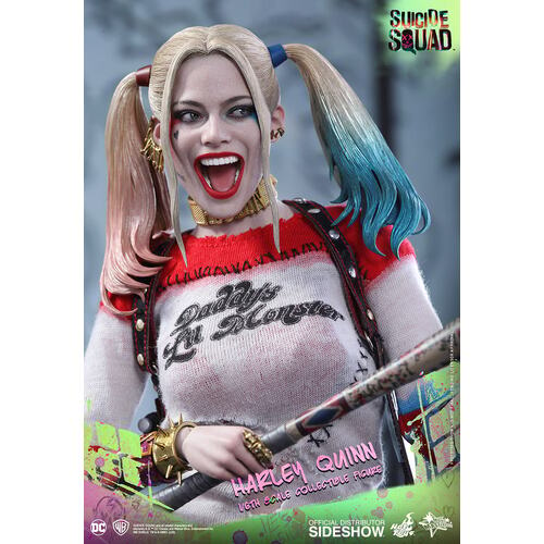 Hot Toys Harley Quinn Suicide Squad 1/6 Figure Sideshow Exclusive Edition