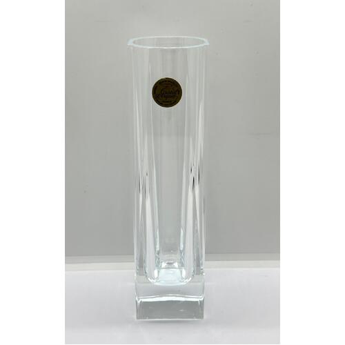 Cristal D'Arques France Beaubourg 20cm Genuine Lead Crystal Flute Vase