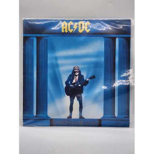 AC/DC 81650-1-E Who Made Who 1986 US Release Vinyl Record Atlantic Records