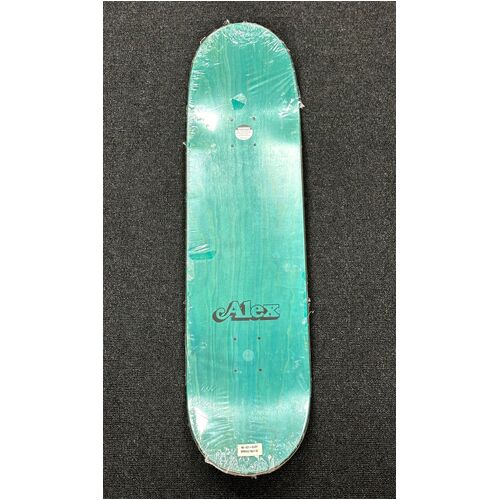 Call Me 917 Sprinkle Red Skateboard Deck Alex Size: 8.25 Inch Length 31.827