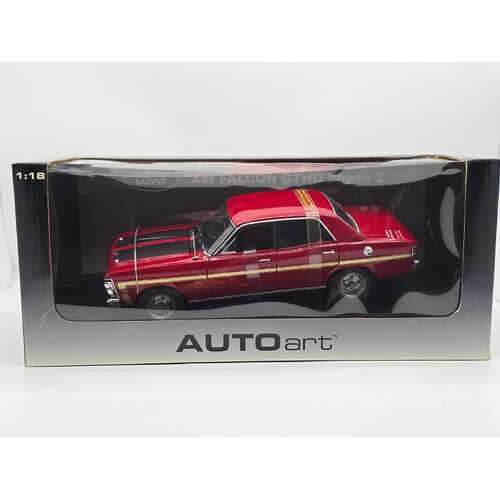 AUTOart Ford XW Falcon GTHO Phase 2 Candy Apple Red Limited Edition 2873/6000