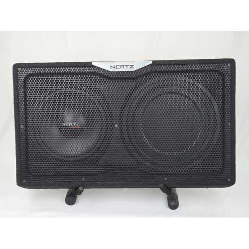 Hertz EBX F25 Impedance 4 ohms 600W 10 inch Slimline Subwoofer Powerful Bass