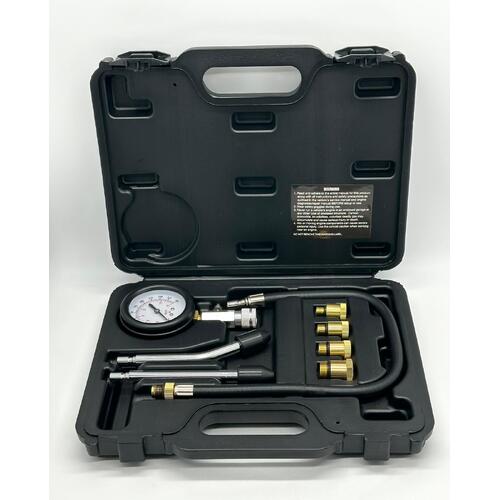 ToolPRO 8 Piece Compression Tester Kit in Sturdy Storage Black Case