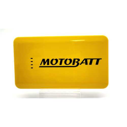 Motobatt Multi-Function Motorcycle and Car Jump Starter 200A/400A 7500mAh