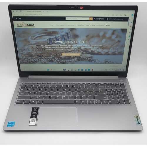 Lenovo IdeaPad Slim 1i 15IJL7 15.6 Inch Laptop Intel Pentium N6000 4GB 128GB SSD