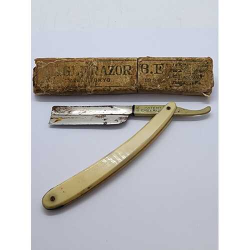 Eagle Razor.BE No. 80 Made in Tokyo Antique Straight Razor