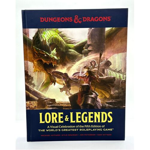 Dungeons and Dragons Lore and Legends Roleplaying and Fantasy Game Book