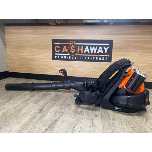 AEG Brushless Backpack Blower 58V 700CFM-260km with 2 x 4.0Ah Battery