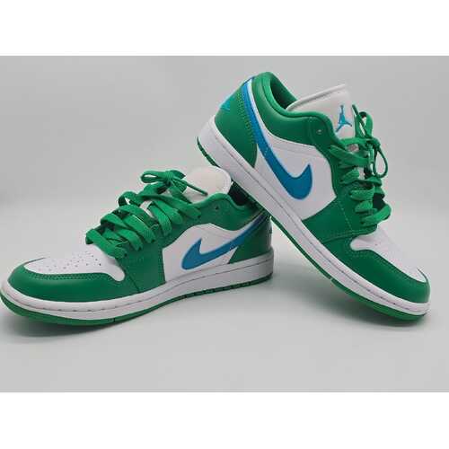 Nike Jordan 1 Low Lucky Green Aquatone Womens Size 7 US 4.5 UK DC0774-304