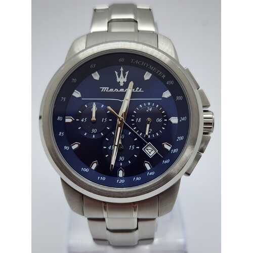 Maserati Successo 44mm Stainless Steel Chronograph Mens Analog Watch 8873621002