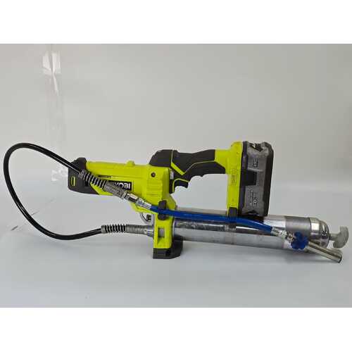 Ryobi 18V One+ Grease Gun R18GG450 10,000 PSI with 18V 4.0Ah Battery