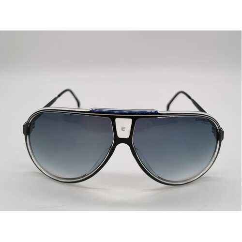 Carrera 1050/S Black Blue Dark Blue Gradient Lenses Sunglasses with Case