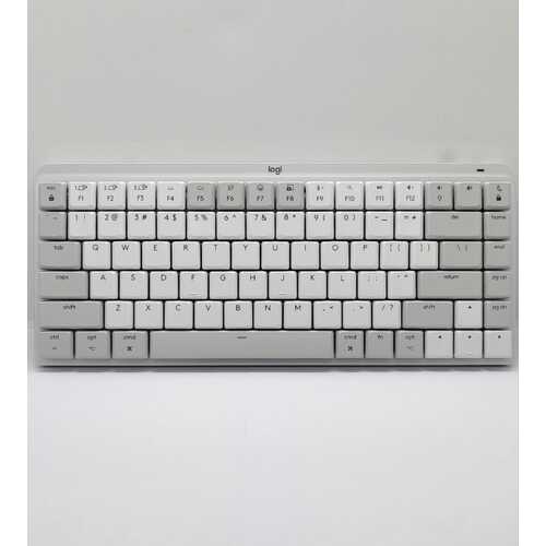 Logitech MX Mechanical Mini for Mac Wireless Keyboard YR0081 Pale Grey