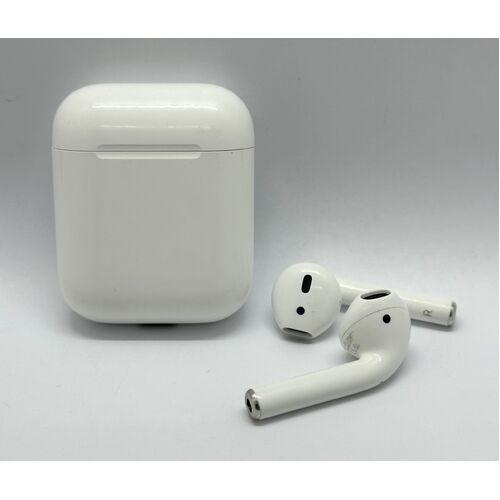 Apple AirPods A1602 2nd Generation Bluetooth Wireless In-Ear Earbuds White