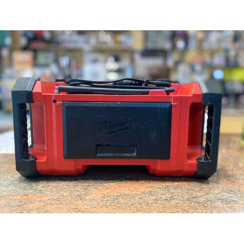 Milwaukee M18 JSR 18V Li-Ion Worksite Jobsite Radio Skin Only 30W 220-240V