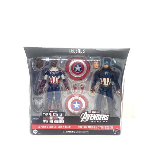 Marvel The Falcon and Winter Soldier Avengers Endgame Captain America 2-Pack