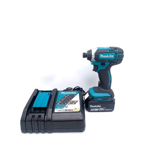 Makita DTD152 Cordless Impact Driver Combo with 4.0Ah Battery and Charger