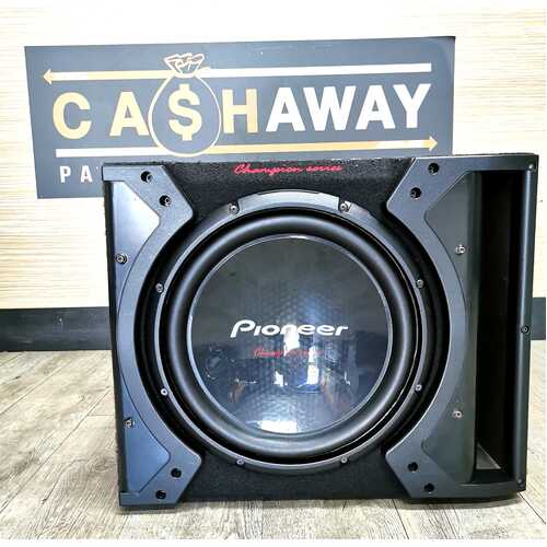 Pioneer Champion Series Bass Bullet 12 Inch Speaker Subwoofer Black