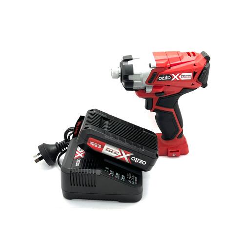 Ozito PXC PXIDS-300 18V Cordless Impact Driver Combo Kit 2.5Ah Battery Charger