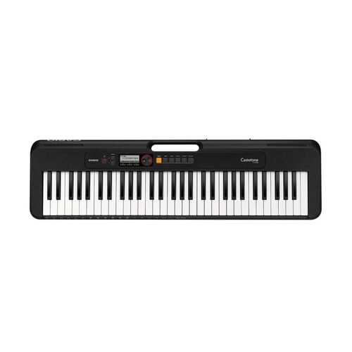 Casio CT-S200BK Portable Digital Electric Keyboard Black with Accessories