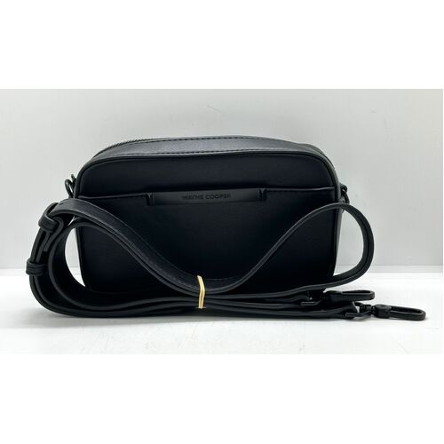 Wayne Cooper Michaela Crossbody Bag in Black with Detachable Crossbody Strap