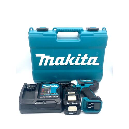 Makita TD110D 12V Cordless Impact Driver Kit 2 x 2.0Ah Battery Charger and Case