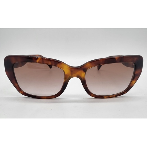 Ralph Lauren RA5292 6011/13 Shiny Orange Havana Gradient Brown Unisex Sunglasses