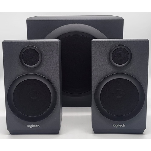 Logitech Z333 2.1 Speaker System With Subwoofer Black