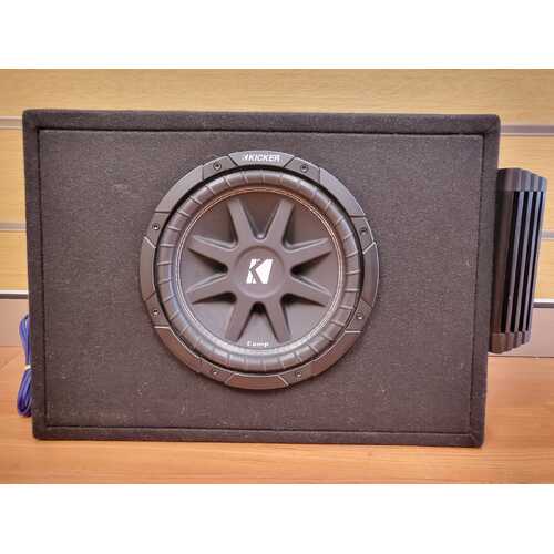 Kicker 44KKP210 Subwoofer 150W/RMS 300W and Amplifier 125W/RMS 250W