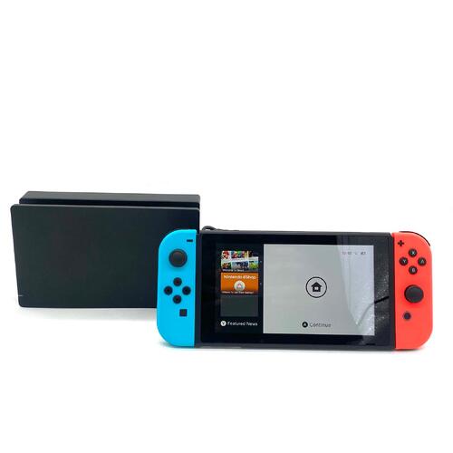 Nintendo Switch HAC-001 (-01) 32GB Neon Blue/Red Handheld Gaming Console