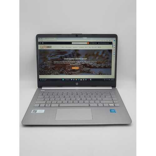 HP 14S 14 Inch Laptop Silver Intel Celeron N4500 4GB RAM 128GB SSD