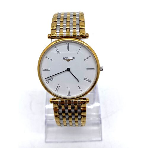 Longines La Grande Classique De Longines Two Tone Stainless Steel Unisex Watch