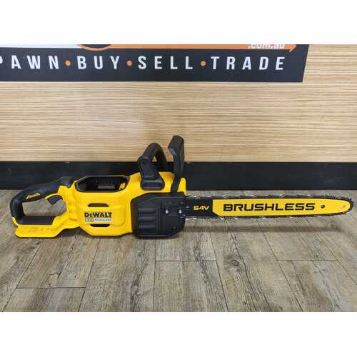 DeWalt DCMCS574-XE 54V 450mm FlexVolt Electric Chainsaw Skin with Carry Case