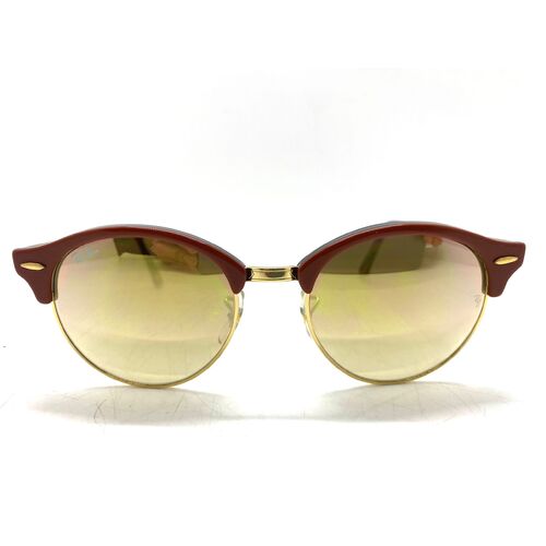 Ray-Ban RB4246 1220/70 51 19 Ladies Sunglasses Clubround Classic in Gloss Brown