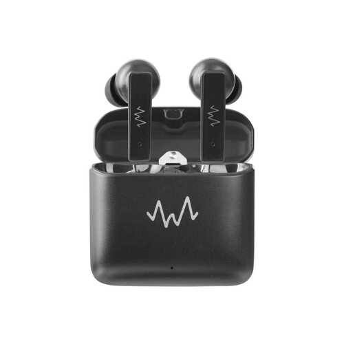 Wave Audio IPX4 BT True Wireless Earbuds Immersive Lite For Smartphones Black