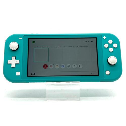 Nintendo Switch Lite Turquoise Handheld Gaming Console HDH-001 Brick and Cable