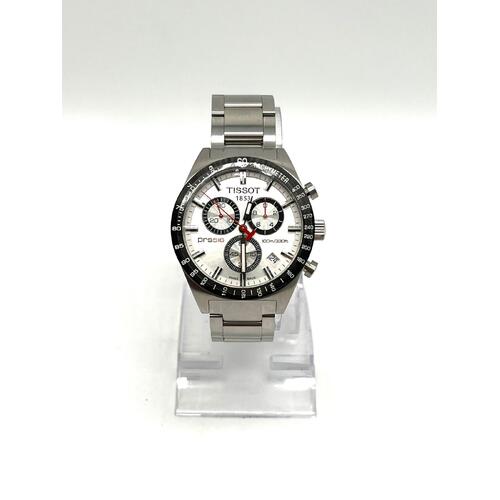 Tissot PRS 516 Chronograph Mens Silver Date Watch T044.417.21.031.00